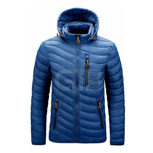 Veste matelassée respirante et écologique pour homme, fabrication professionnelle, service OEM, col à capuche personnalisable, haute qualité - Product Image 1