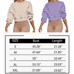 Venta al por mayor de alta calidad, Sudadera corta informal para mujer, conjuntos de sudaderas con cremallera para Fitness, conjunto de Top corto con capucha personalizado para mujer - Product Image 5