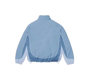 ชุดวอร์มไนลอนแบบ unisex ระบายอากาศได้ดี พิมพ์ลาย พร้อมโลโก้สั่งทำ เสื้อแจ็คเก็ตแบบมีเชือกผูก กางเกงจ็อกเกอร์ ชุด 2 ชิ้น มีฮู้ด คอปกแบบเรียบ - Product Image 6