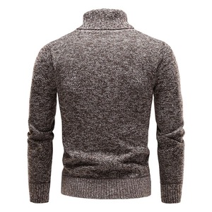 Sweats 100% coton de haute qualité personnaliser les chemises décontractées unies pour hommes Design Premium sweat-shirt à col rond pour hommes - Product Image 3