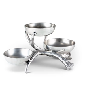 ชามอลูมิเนียมรูปเขากวางสำหรับตกแต่งโต๊ะงานแต่งงานที่ไม่เหมือนใครชามเสิร์ฟผลไม้แห้งสำหรับตกแต่งโต๊ะอาหารในบ้านห้องครัว - Product Image 3