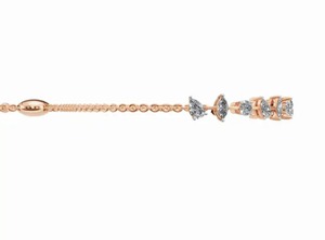 Whispers of Nature Diamond <b>Adjustable</b> <b>Bracelet</b> 9kt 14kt 18kt Yellow Rose White Gold 2.030 Carat 13 Natural Diamonds Jewelry - Product Image 6