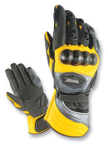 El mejor precio, los mejores guantes de montar, guantes de carreras de motos de Cuero 100%, guantes de carreras de motos de buena calidad - Product Image 5