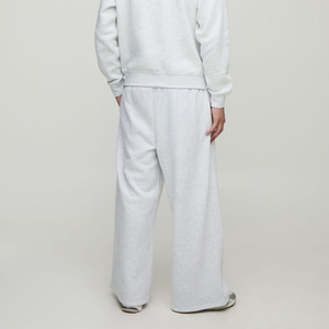 Nouveau design de pantalons pour hommes personnalisés lavés 100% coton polaire couleur unie streetwear pantalons de survêtement confortables pour hommes - Product Image 2