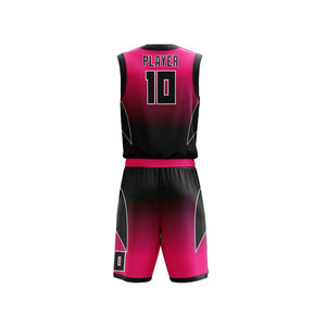 Uniforme de basket-ball léger, maillot de basket-ball personnalisé, uniforme de basket-ball uni confortable, en vente maintenant - Product Image 6