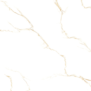 Baldosas de porcelana de mármol blanco 600x600 Excelente calidad Sala de cerámica esmaltada completamente pulida Material de construcción moderno OEM - Product Image 2