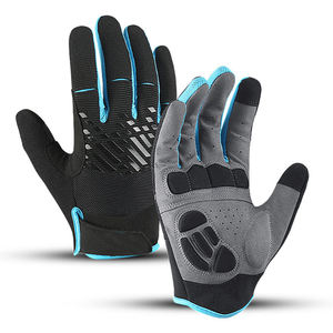 Softshell hiver gants de cyclisme vélo écran tactile plein doigt gant imperméable coupe-vent gants pour vélo en plein air ski équitation - Product Image 4