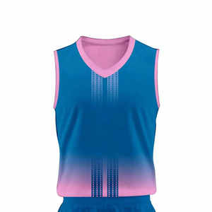 ชุดบาสเก็ตบอลแบบสั่งทำพิเศษ ระบายอากาศได้ดี น้ำหนักเบา ขายดีที่สุด แบบไม่มีแขน สำหรับทุกเพศ - Product Image 4