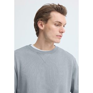 Men Winter Sweatshirt 240g Cotton Fleece Eco-Friendly Quick Dry Heavy Warm Streetwear Crewneck Pullover Fashion Clothing OEM - Product Image 4