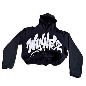 Jersey con bordado desgastado de mezclilla de alta calidad con logotipo personalizado hecho en fábrica, ropa de calle de invierno, Sudadera con capucha para Unisex - Product Image 3