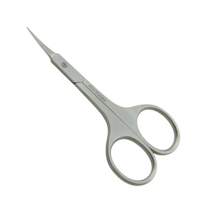 KOUNAIN-Ciseaux à cuticules professionnels de 9cm, courbés, droits et pointus en acier inoxydable, pour les poils du visage - Product Image 1