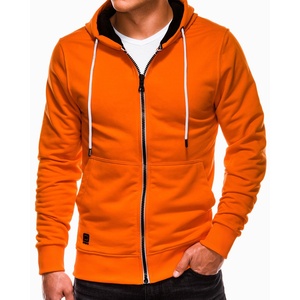 2025 Autumn Winter New Blank Clothing Wholesale Men's Casual Zipper Hoodies Cotton Fleece Oversize Pullover for Spring Season - Product Image 1