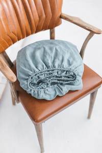 Drap-housse et plat en lin 100% personnalisé Queen & King Size lumière naturelle solide 200TC hôtels de haute qualité hôpitaux - Product Image 2