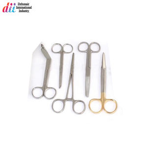Debonairii High Quality Stainless Steel Dressing Set Plastic <b>Basis</b> <b>Surgical</b> <b>Instruments</b> Forceps for Medical Surgery - Product Image 4