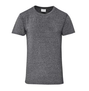 Top oferta al por mayor tamaño personalizado hombres Melange camiseta transpirable Dry Fit Fitness Running Top y botón hombres Fitness camiseta Top - Product Image 4