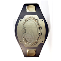 Cinturón de Campeonato de Lucha Libre Unisex de Alta Calidad Hecho a Medida en Pakistán, Cuero Sublimado en Blanco con Color Personalizado