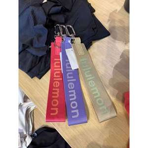 Modern Simplicity Light Keychain Premium Nylon <b>Lanyard</b> with Alloy Ornaments Bags Clothing and Pendants Keychain Accessory - Product Image 1