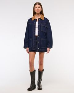 Chaqueta vaquera de manga larga informal para mujer, precio barato, superventas, fabricante directo de fábrica, chaqueta vaquera para mujer - Product Image 4