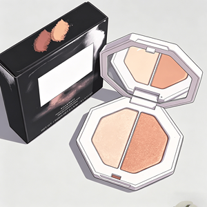 Luxurious lady's cosmetics - dual-color patchwork for enhancing brightness and adding luster - Product Image 2