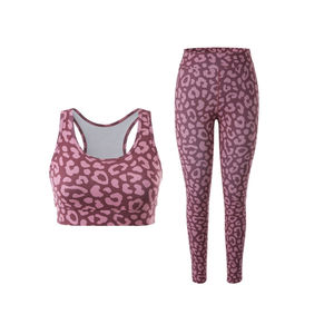 ชุดโยคะไซส์ใหญ่ ดีไซน์ใหม่ล่าสุด คุณภาพสูง ลายเสือดาว ล้างสี โลโก้ด้านหน้า ขายส่งราคาถูก - Product Image 2