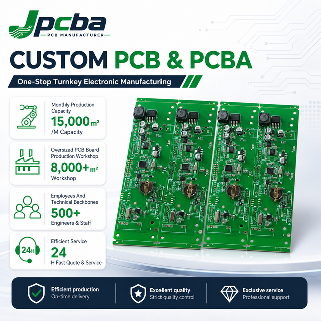 Customized Pcb Design Fabrication Assembly One Stop Service Pcb And Pcba Manufacturing Electronic Circuit Board Assembly Service
