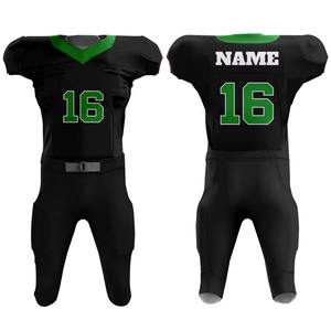 Camisetas de fútbol americano tradicionales personalizadas, pantalones cortos para hombres, camisetas con cuello en V y mangas cortas, uniformes de entrenamiento del equipo escolar - Product Image 5