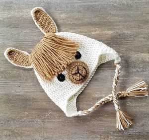 หมวกไหมพรมถักลายไก่แบบยูนิเซ็กซ์ EFANBEANIE หมวกไหมพรมถักลายการ์ตูนสัตว์สำหรับฤดูหนาว อุปกรณ์ประกอบฉากถ่ายรูป หมวกถักไหมพรมเด็ก วัสดุเส้นด้ายฝ้าย สำหรับฤดูใบไม้ผลิ - Product Image 5