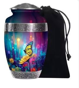 Urnes élégantes en métal pour les cendres humaines, conçues pour la durabilité et l'hommage durable avec une gravure exquise - Product Image 6