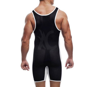 Durable Breathable Fabric Wrestling Uniform Designed For Professional <b>Athletes</b> And Long Lasting Training Use - Product Image 2
