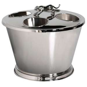 Cubo Enfriador de Vino de Acero Inoxidable para 2 Botellas, para Suministros de Bar, Artesanías, a Prueba de Fugas, Calidad Premium - Product Image 2