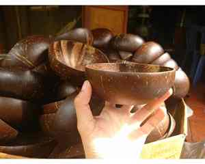 ชามกะลามะพร้าวจากเวียดนามใช้สำหรับเสิร์ฟหรือตกแต่งกะลามะพร้าวขัดเงาสร้างขึ้นเพื่อจำหน่ายทั่วโลกขายส่ง - Product Image 2