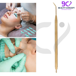 Outils de rehaussement de cils de qualité supérieure, réutilisables et durables, meilleur produit en couleur dorée, outil de rehaussement de cils tout-en-un pour usage domestique - Product Image 2