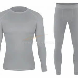 Ensemble de vêtements de sport personnalisés pour hommes MMA manches longues Rash Guard Compression Shirt Pants Training BJJ Grappling Fitness Outfit - Product Image 5