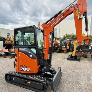 Mini-excavatrice Hitachi ZX26U-6 CR neuve/d'occasion 2025, 75 kg, moteur, pompe et roulement inclus, équipement avec rapport fourni - Product Image 4