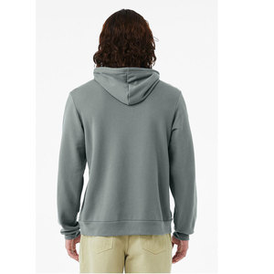 Cozy Fleece Essential Unisex Pullover Sudadera con capucha 100% algodón peso pesado bordado liso teñido - Product Image 4