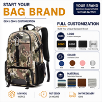 Tas Ransel Perjalanan Gunung & Hiking Kamuflase Outdoor Kapasitas Besar 65 Liter Anti Air Berkualitas Tinggi Laris Manis