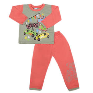 Traje de 2 Piezas de Manga Larga para Niños - Verde - Product Image 5