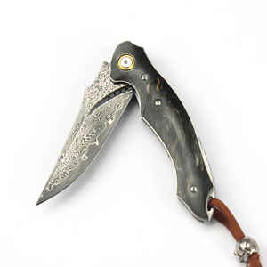 Cuchillos de bolsillo Cuchillos plegables Caja blanca y negra Aleación de aluminio multifuncional industrial EDC Cuchillos plegables Oem & Odm - Product Image 1