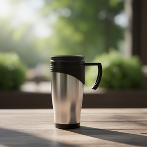 Gobelet isotherme personnalisé en acier inoxydable PIERO, gadgets personnalisés, tasse thermique - Product Image 3