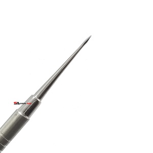 Herramienta removedora de espinillas de acero inoxidable con aguja utilizada para limpieza de nariz y etiqueta de eliminación de espinillas por nombre de la empresa - Product Image 3