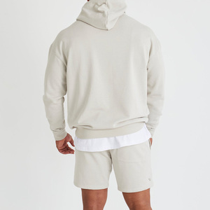 OEM 100% sweats à capuche surdimensionnés en coton épais imprimé fabricants unisexe Streetwear pull graphique personnalisé sweats à capuche pour hommes - Product Image 4