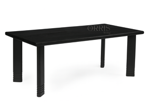 Table à manger en bois de luxe, style de mobilier haut de gamme, finition naturelle - Product Image 5