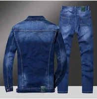 Combinaison en jean vintage pour homme personnalisée avec broderie, rivets, motif uni, respirante, 100% coton, détails boutonnés pour l'hiver/le printemps