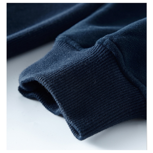 Ensemble de sweat-shirts à manches longues personnalisés pour femmes, en molleton, avec logos brodés, style uni, coupe décontractée - Product Image 5