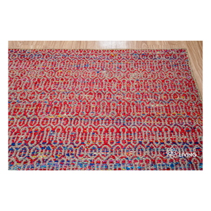 Elegant Wool Handwoven <b>Rug</b> with Contemporary Designs for Living Room, Dining Room, Bedroom, Office and Stylish Decor - Product Image 4