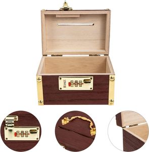 Home Storage Box Vintage <b>Wooden</b> with Lock Pirate Jewelry <b>Chest</b> Keepsake Storage Boxes - Product Image 6