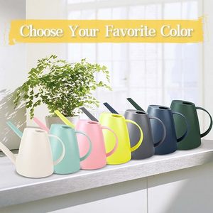 Petit arrosoir en métal avec bec long pour l'arrosage des plantes d'intérieur et des fleurs de jardin extérieur - Product Image 5