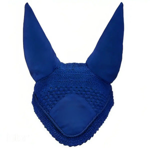Prix de gros Bonnet d'oreille de cheval Nouveau design Voile de protection anti-mouches de cheval Décoration Voile anti-mouches de cheval avec logo personnalisé - Product Image 4