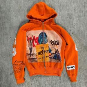 OEM Impression Dtg personnalisée sérigraphie graphique logo Double taille Pantalon de survêtement Vintage Wash Survêtement - Product Image 2