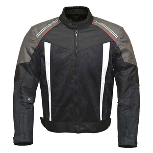 Men's Breathable <b>Motorcycle</b> <b>Jacket</b> Full Sleeve Color Blocked Mesh <b>Summer</b> Riding Wear - Product Image 1